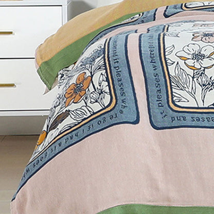 Ownkoti Summer Reversible Cotton Quilt Lightweight Blanket - image 10
