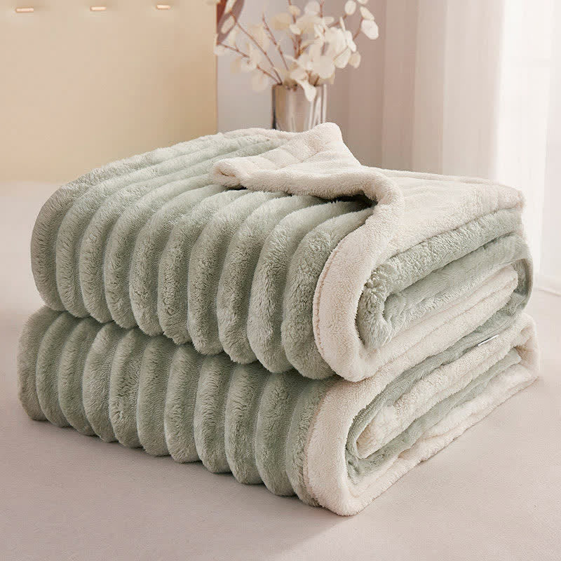 Solid Color Soft Lightweight Throw Blanket - image 4
