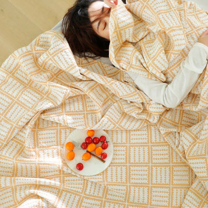 Ownkoti Plaid Pure Cotton Three Layers Quilt - image 9
