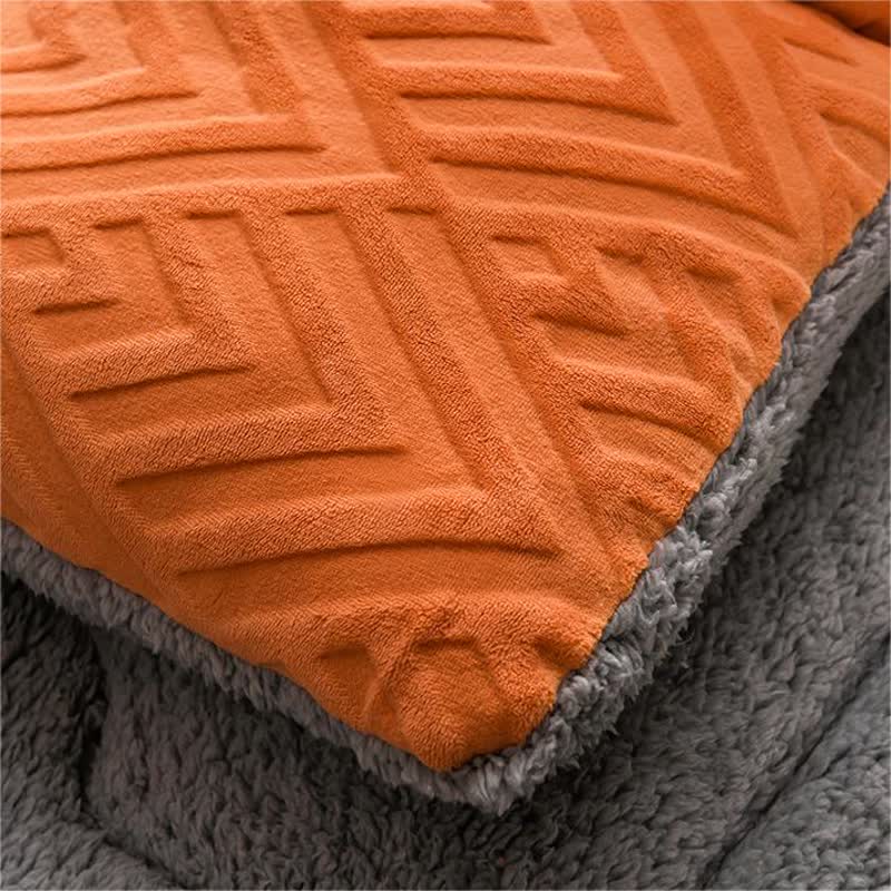 Ownkoti Thick Sherpa Winter Blanket with Quilt Core - image 4