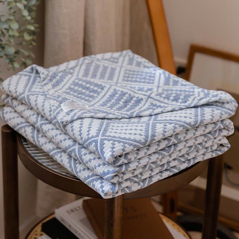 Ownkoti Plaid Pure Cotton Three Layers Quilt - image 6