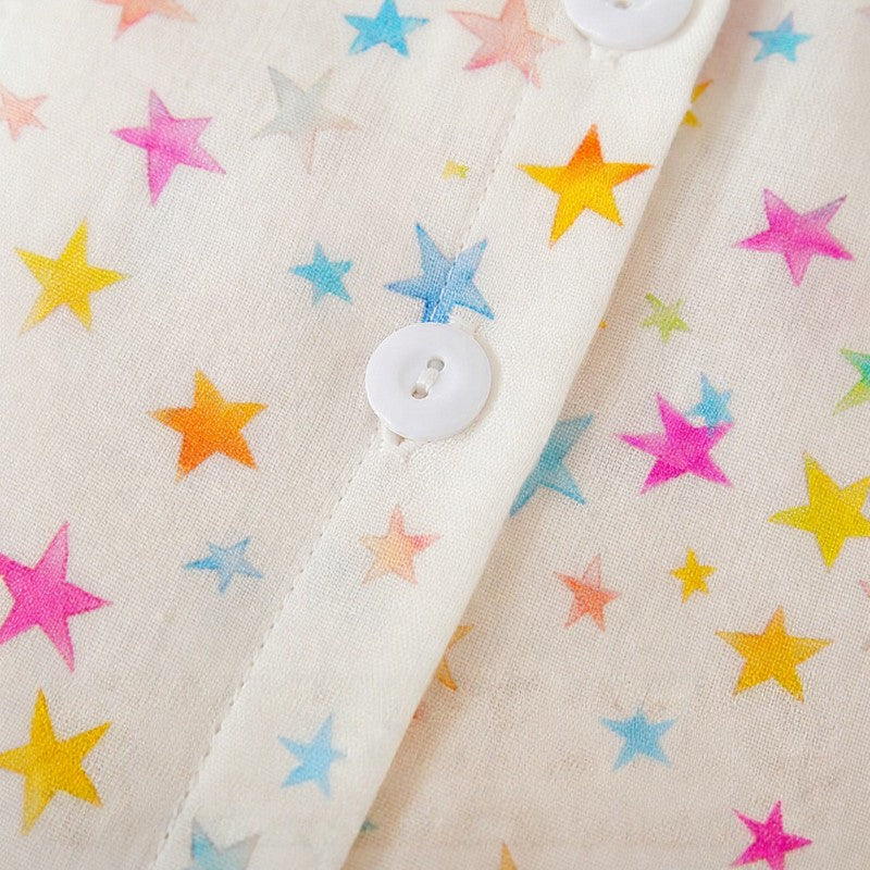 Ownkoti Sweet Star Cotton Long Sleeve Pajama Set - image 6