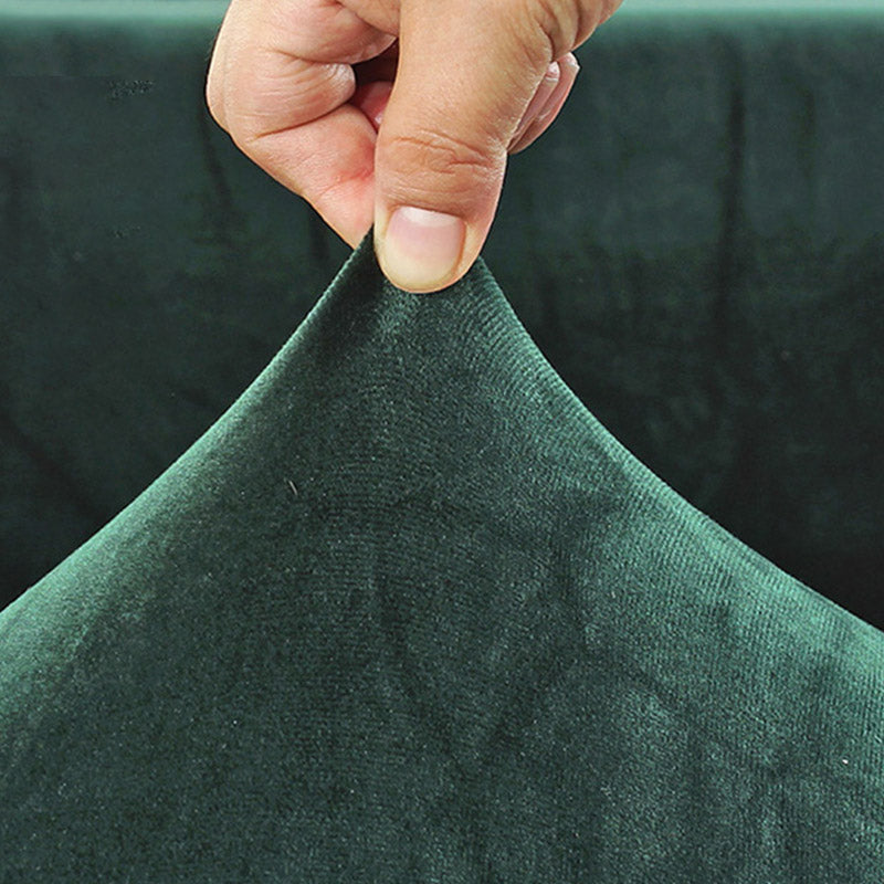 Ownkoti Suede Pure Color Elastic Sofa Cover - image 3