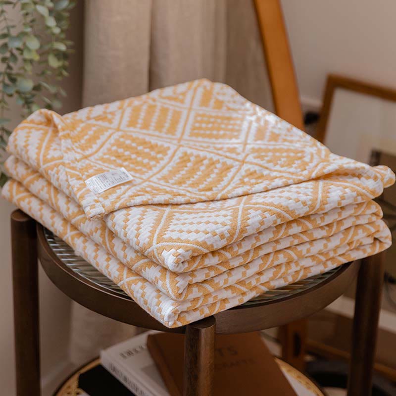 Ownkoti Plaid Pure Cotton Three Layers Quilt - image 12