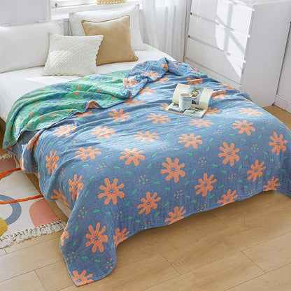 Ownkoti Cute Flowers Cotton Breathable Reversible Quilt - image 7