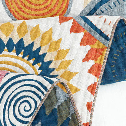 Ownkoti Nordic Throw Blanket Cotton Reversible Quilt - image 11