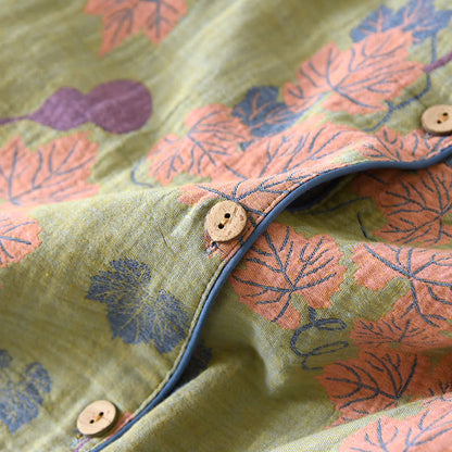 Ownkoti Gourd Jacquard Cotton Loungewear Set - image 6