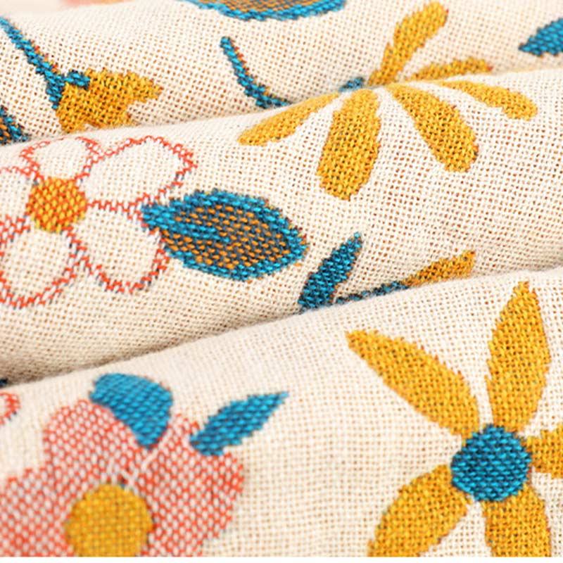 Ownkoti Garden Flower Tassels Blanket Sofa Cover - image 7