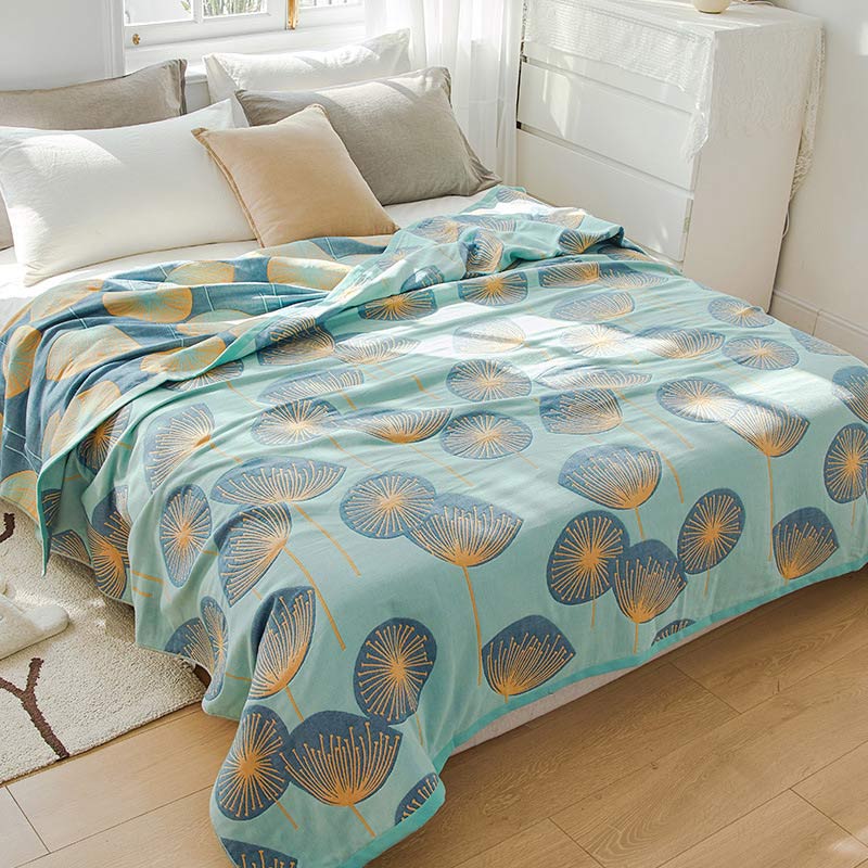 Ownkoti Dandelion Print Cotton Reversible Quilt - image 7