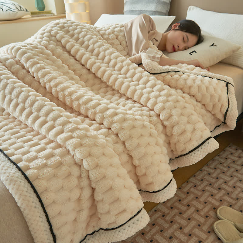 Thick quilted throw online
