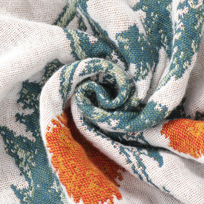 Ownkoti Flower Plant Cotton Reversible Soft Quilt - image 6