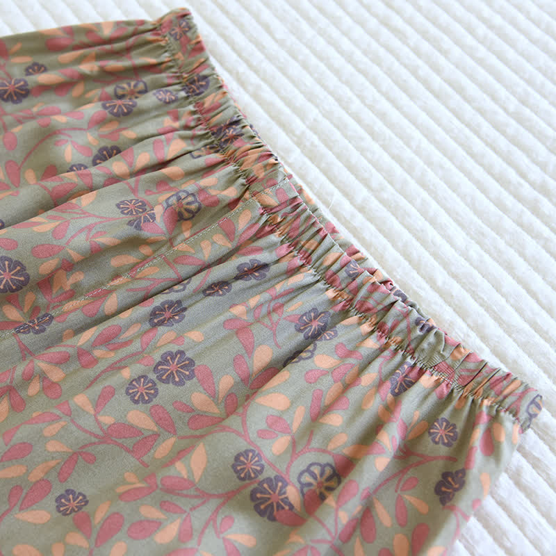 Floral Print Soft Breathable Loungewear Set - image 10